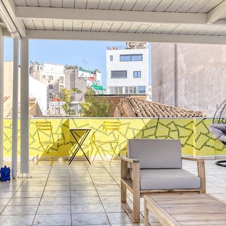 Chic Rooftop Studio W/ Terrace - Near Acropolis Athens Exterior photo
