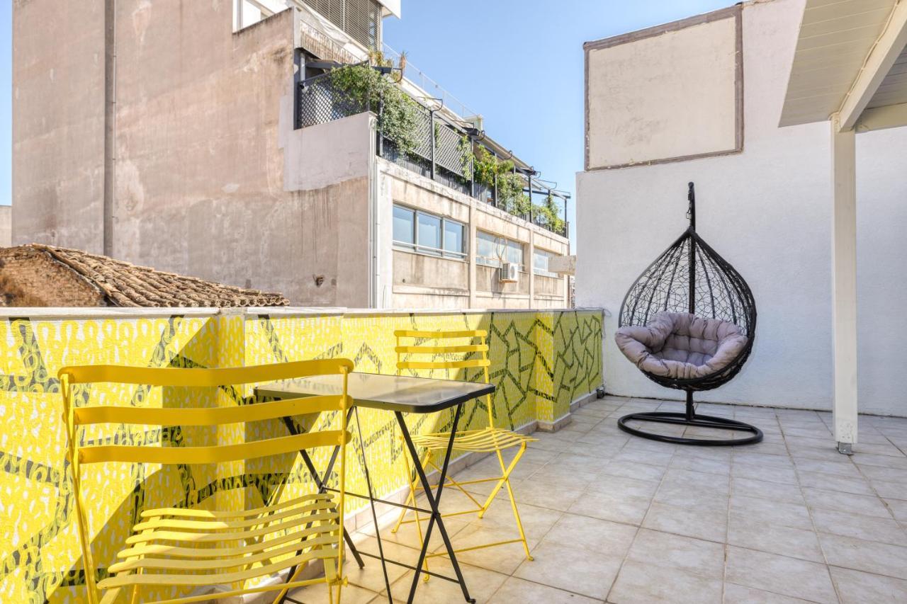 Chic Rooftop Studio W/ Terrace - Near Acropolis Athens Exterior photo