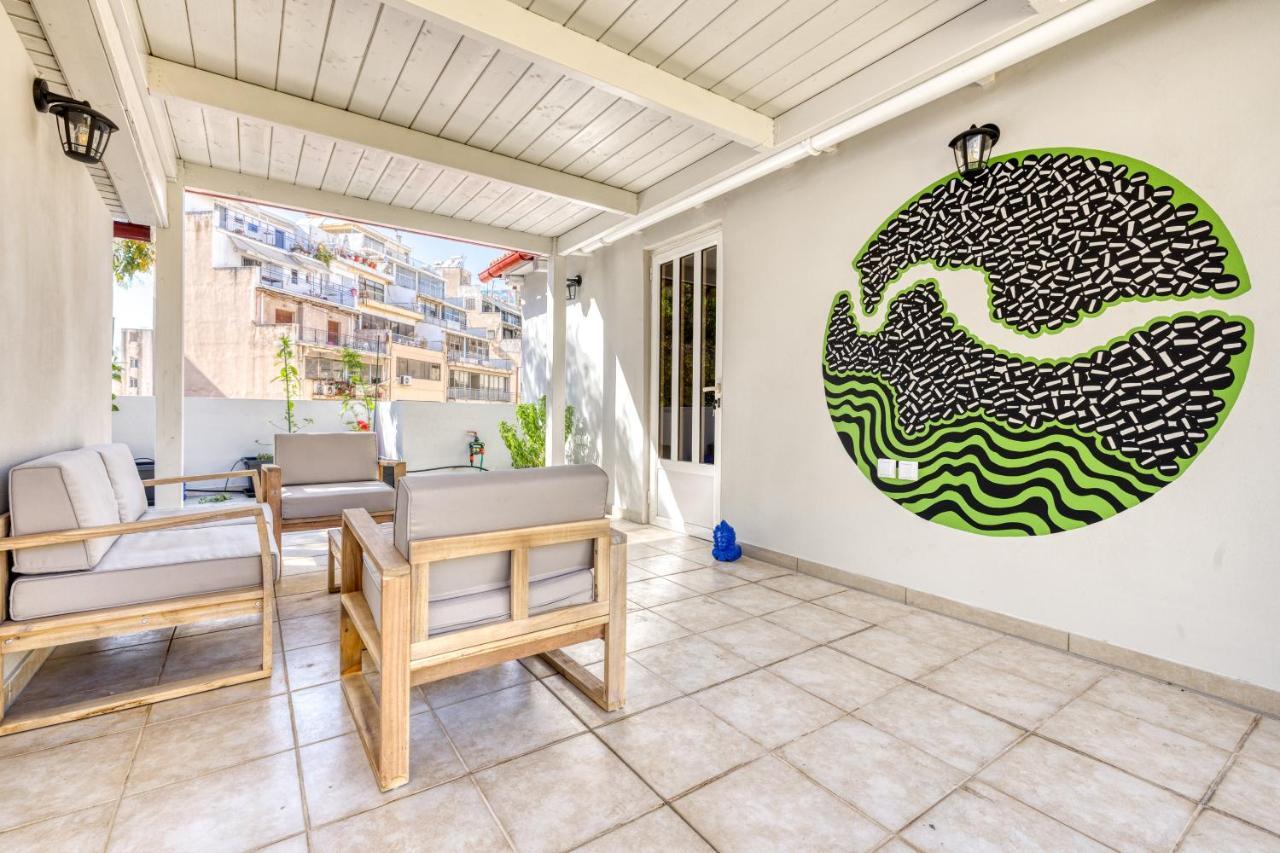 Chic Rooftop Studio W/ Terrace - Near Acropolis Athens Exterior photo